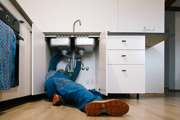 Professional Leak Detection technician working in Stone Lake, WI